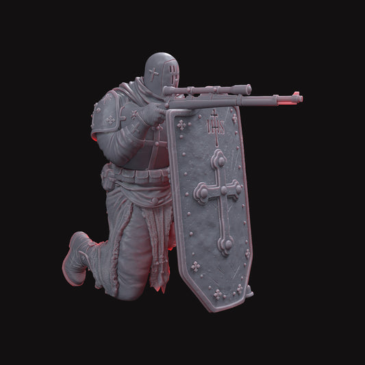 TRENCH SNIPER — BLACK SONS OF LOYOLA | 16K RESIN MINIATURE