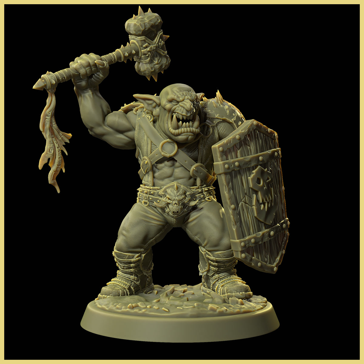 GRIMSPOIL Iron Grin Mob September 2026 STL Instant Download