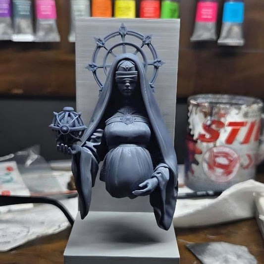 The Scarlet Madonna 75mm Bust (STL File) + Painting Tutorial