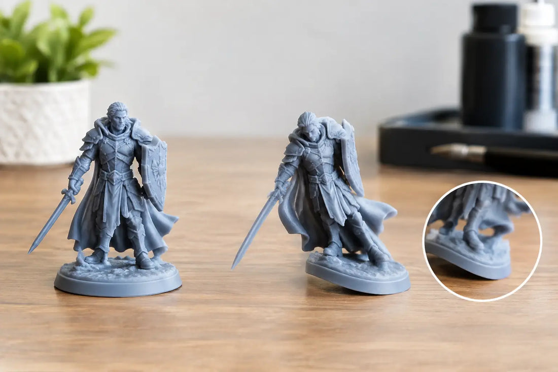 Why Resin Miniatures Warp and How to Stop It