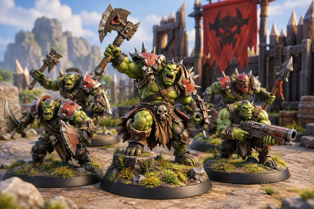 Orc Warband Miniatures That Rule the Table