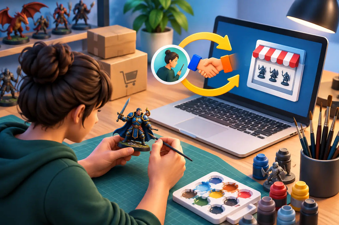 Tabletop Miniature Affiliate Program for Painters