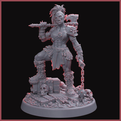 BETTY BATTLE AX — THE SKULLCRUSHER 🪓💀 STL File