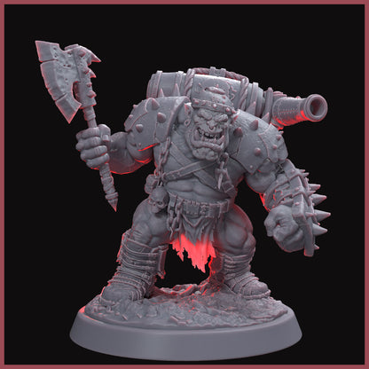 GRAZLUG IRONGUT — THE SIEGEBREAKER 💀🪓 STL File