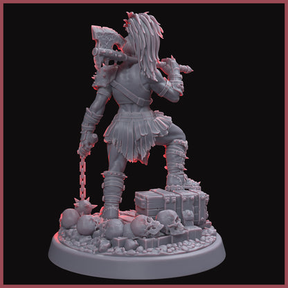 BETTY BATTLE AX — THE SKULLCRUSHER 🪓💀 STL File