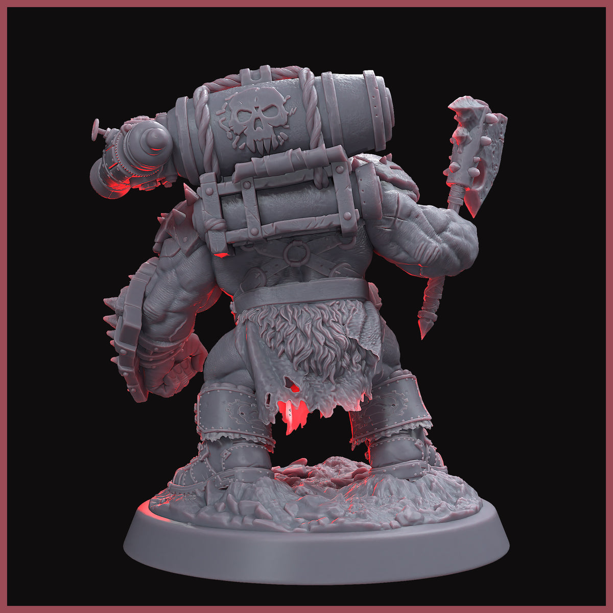 GRAZLUG IRONGUT — THE SIEGEBREAKER 💀🪓 STL File