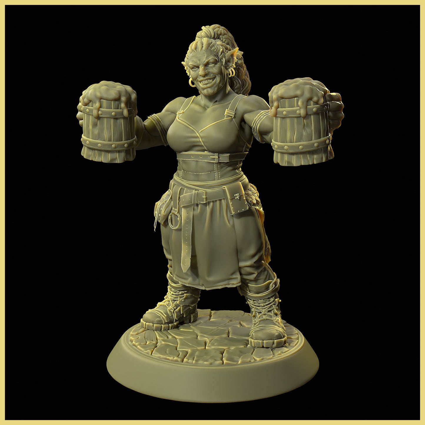 GRIMSPOIL Iron Grin Mob August 2026 STL Instant Download