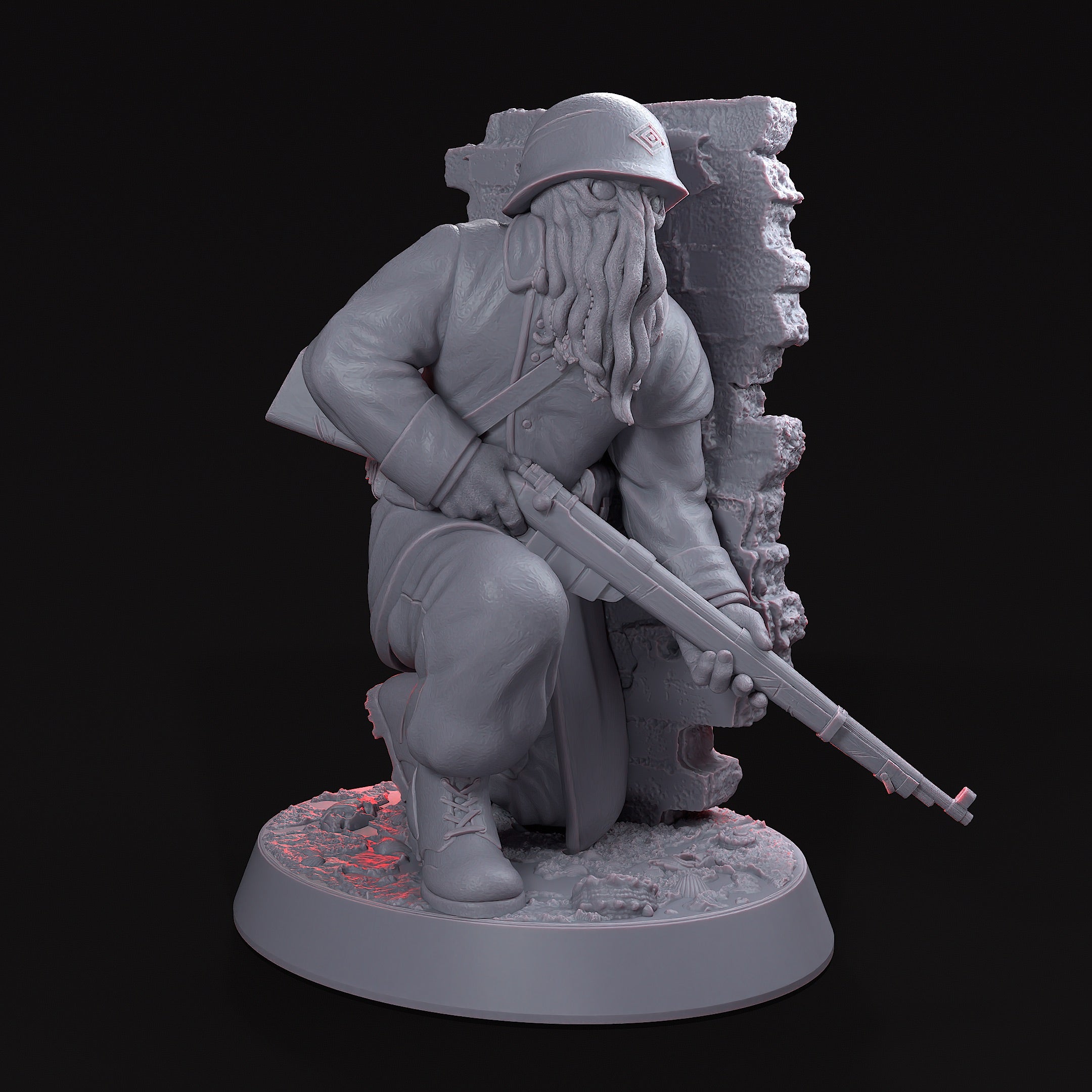 Ezequiel, el Merodeador de la Trinchera (STL File)