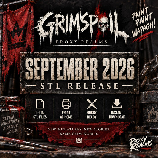 GRIMSPOIL — September 2026 STL Release