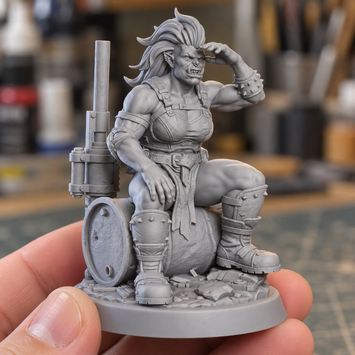 Varka Voidgrin — The Matter Breaker | Physical Resin Miniature