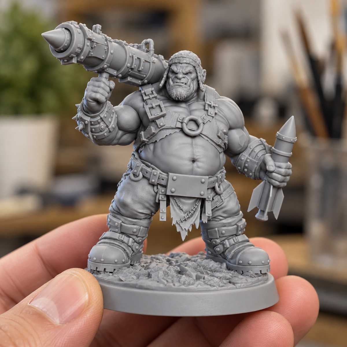 Boompa — The Walking Demolition | GrimSpoil Ogre Resin Miniature
