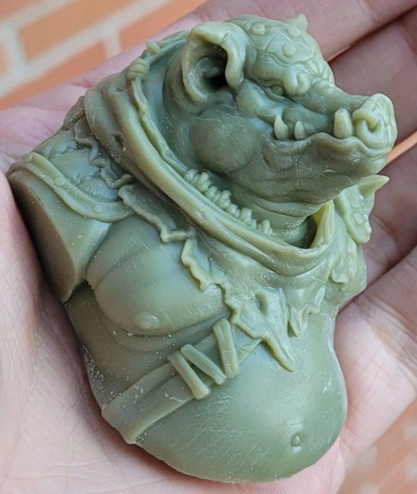 Marauding Pig 3d Bust