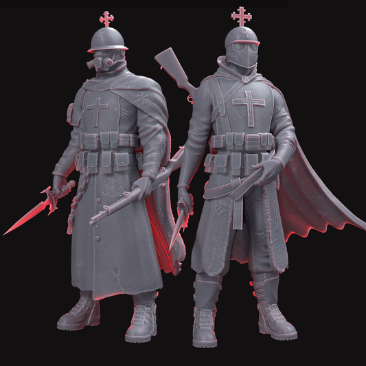 THE FRONT LINE INFANTRY OF THE BLACK SONS OF LOYOLA (STL File)