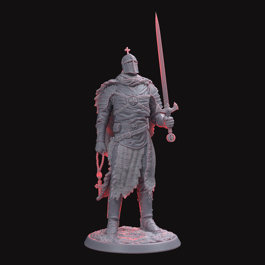 The Iron Torquemada (Standing) – Grimdark Miniature STL File for 3D Printing