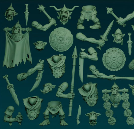 Longsnout Modular Mystery Set (12 Orcs)