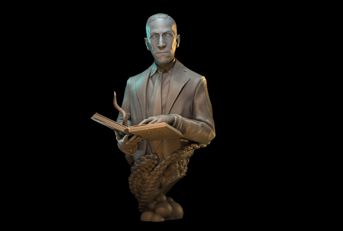 H.P. Lovecraft Bust by Joaquin Palacios