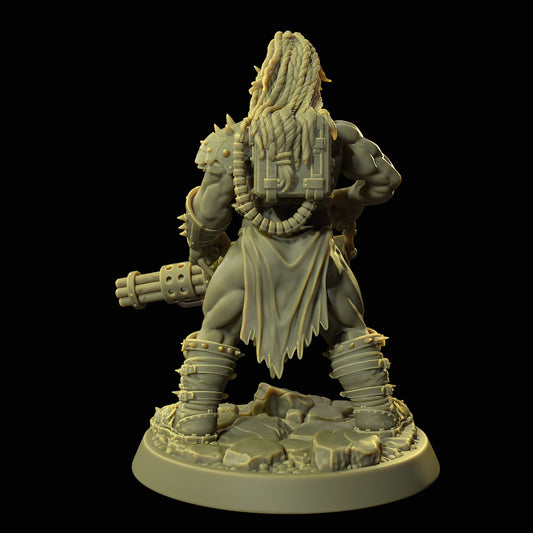 GRIMSPOIL — Morga Alefist, Ork Warrior | STL Download