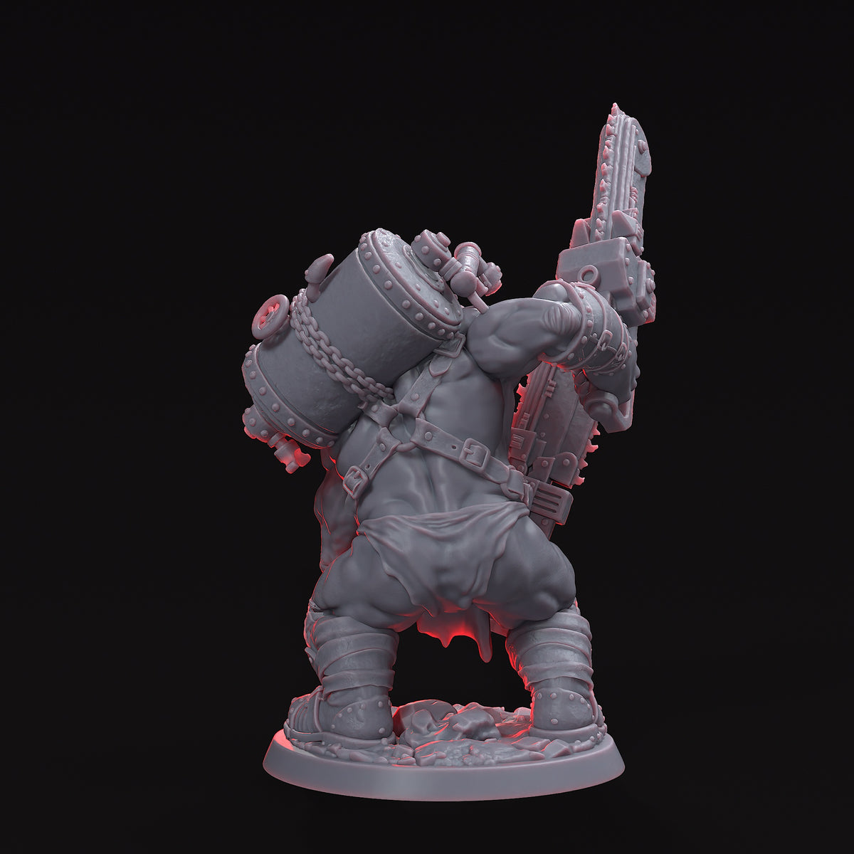 RIPGIT CHAINBELLY — THE MEATSAW.