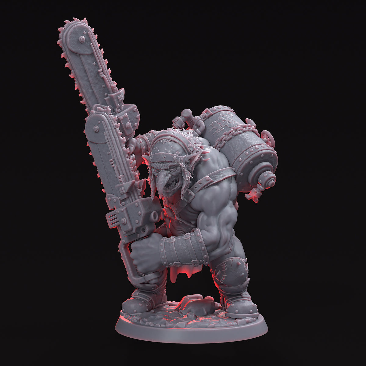 RIPGIT CHAINBELLY — THE MEATSAW.