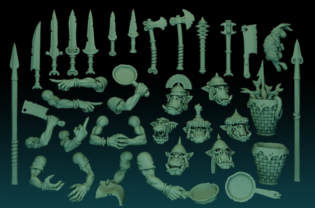 Longsnout Modular Mystery Set (12 Orcs)