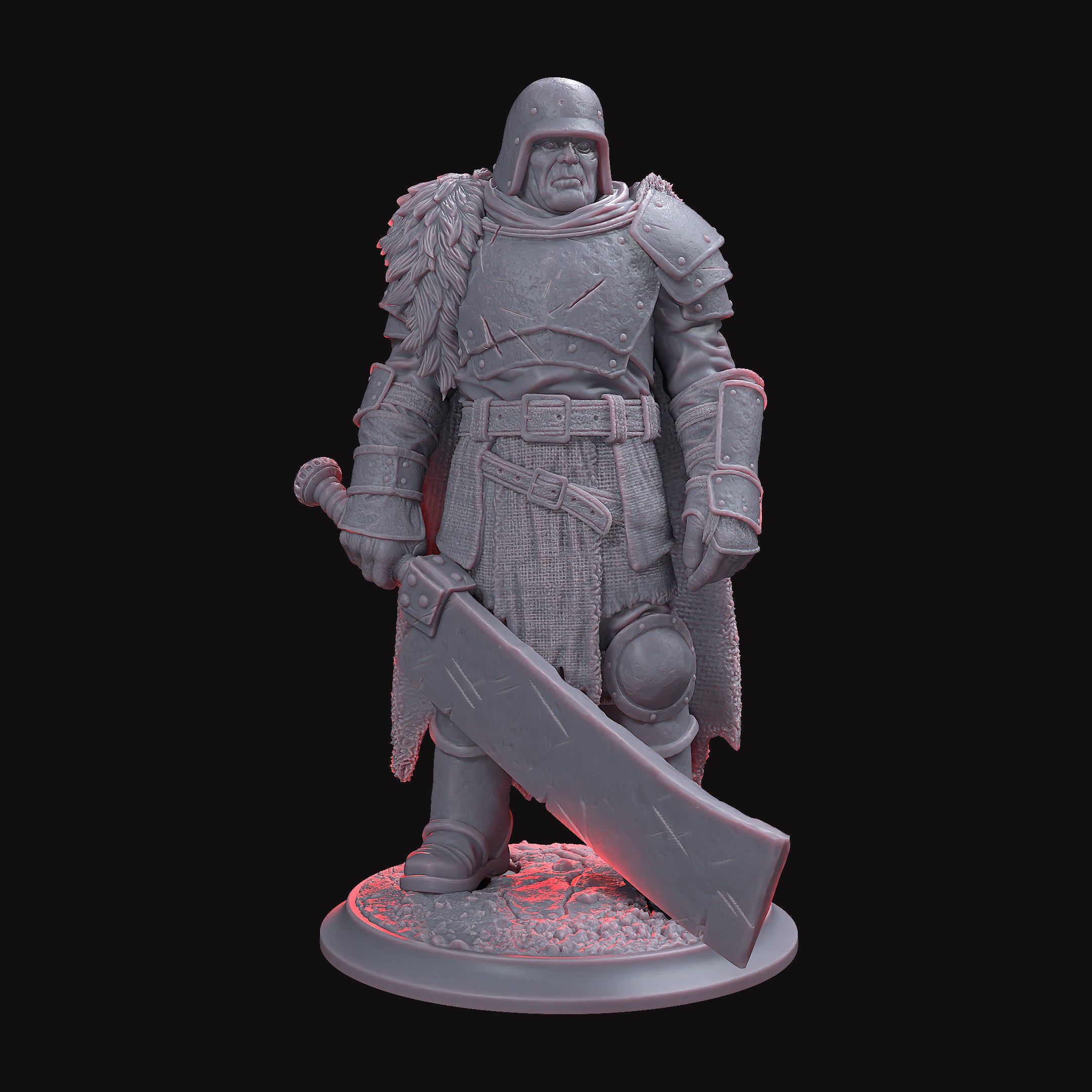 Sir Wulfric The Grim (STL File)