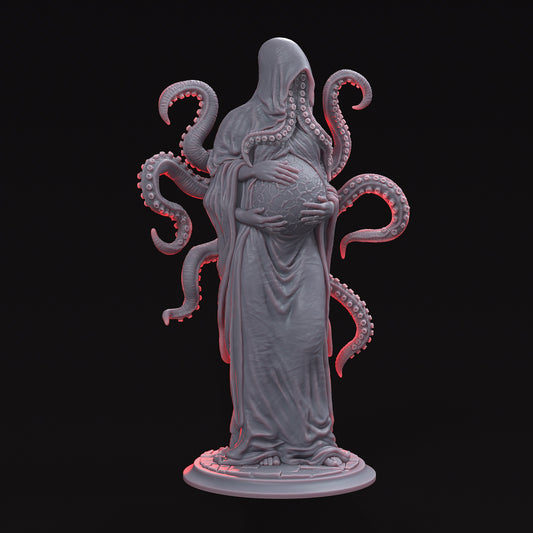 The Deliverer – Dark Fantasy Horror Miniature STL File for 3D Printing