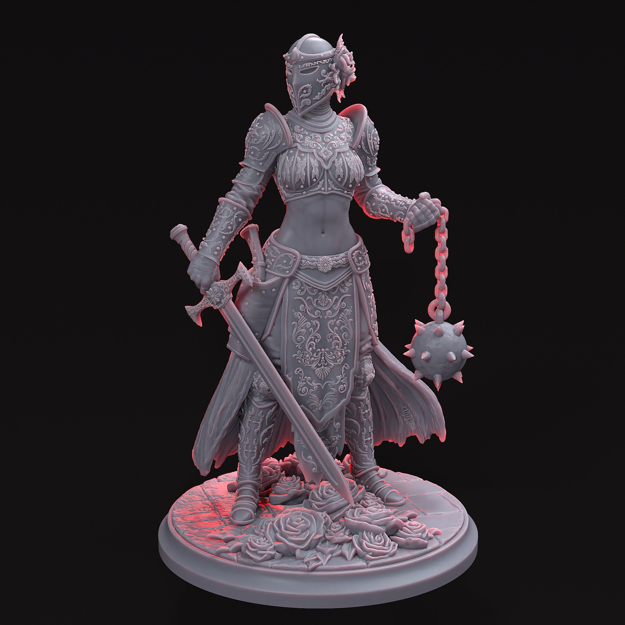 The Iron Rose (STL File)