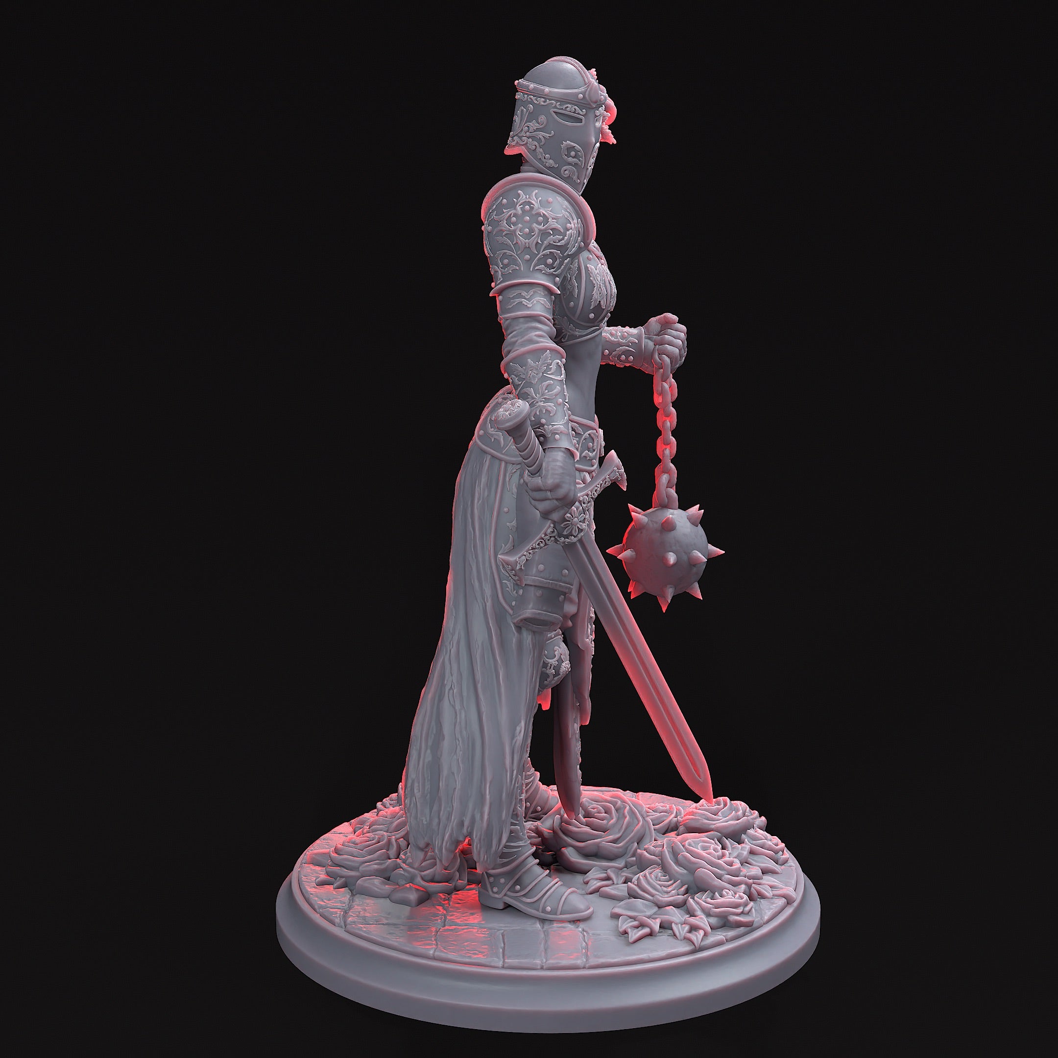 The Iron Rose (STL File)