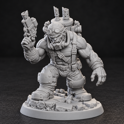 SNAGG BOILERBELCH — Ork Miniature | 16K Elegoo Tough Resin Physical Print