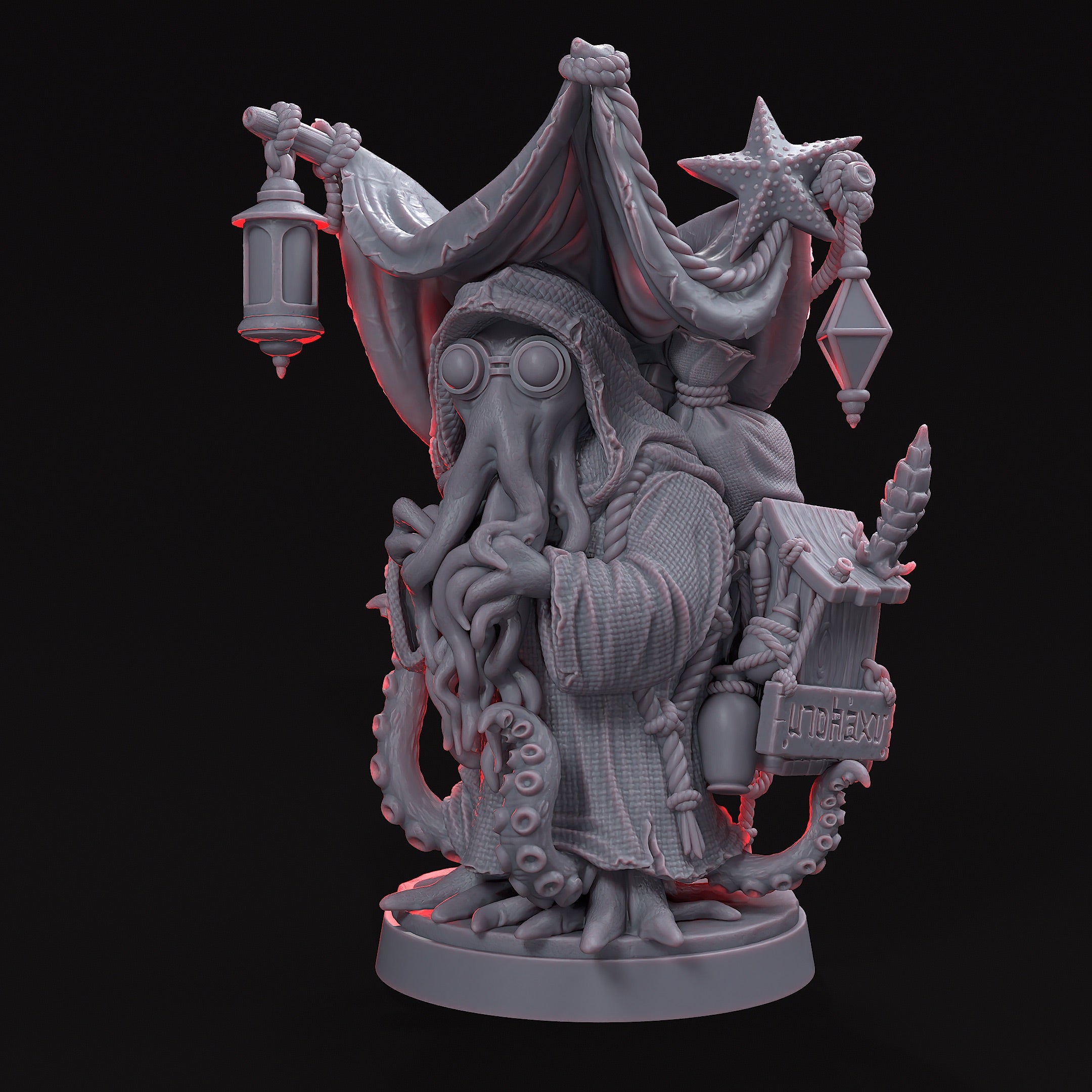 The Wandering Merchant (Sea Of Broken Saints) STL File