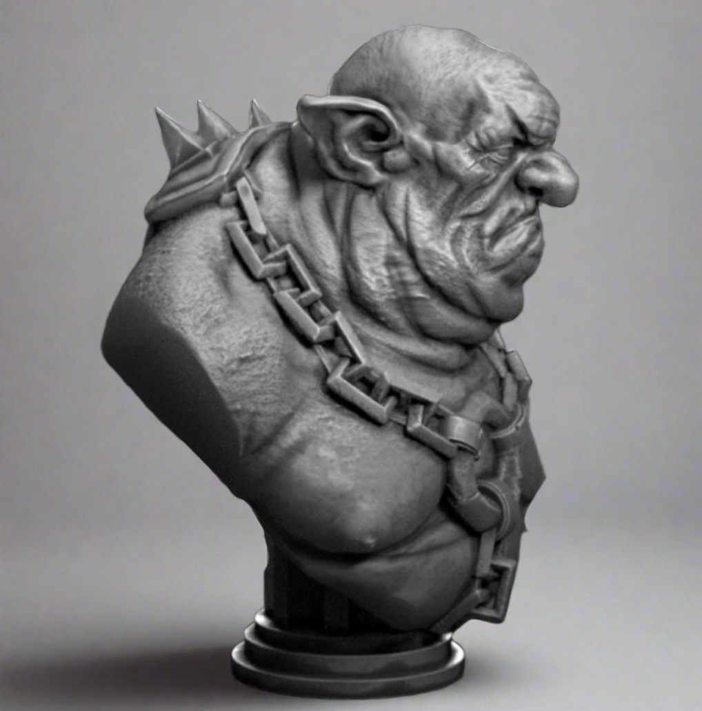 Troll Bruiser Bust