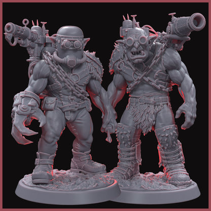 THE BOOMBASTARDS 💥💥 GrimSpoil STL Files | Broken Grin Demolition Duo