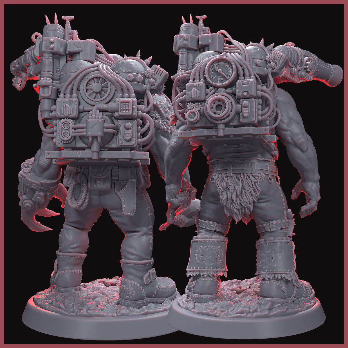 THE BOOMBASTARDS 💥💥 GrimSpoil STL Files | Broken Grin Demolition Duo