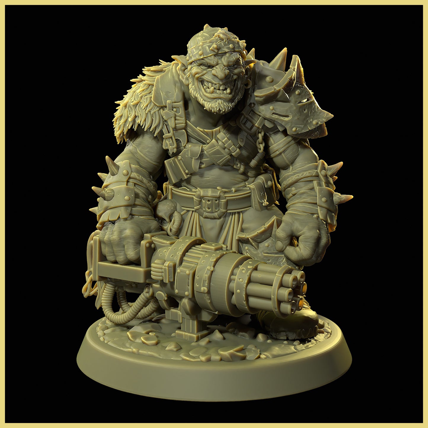 GRIMSPOIL Iron Grin Mob August 2026 STL Instant Download