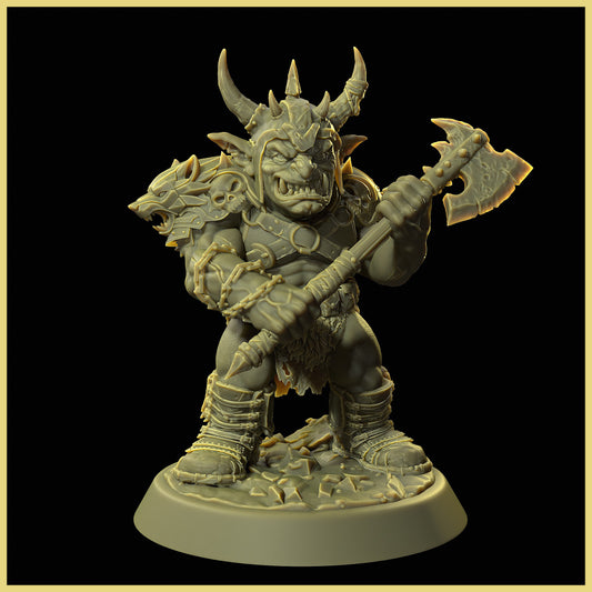 GRIMSPOIL — THE IRON GRIN MOB HEADSMAN