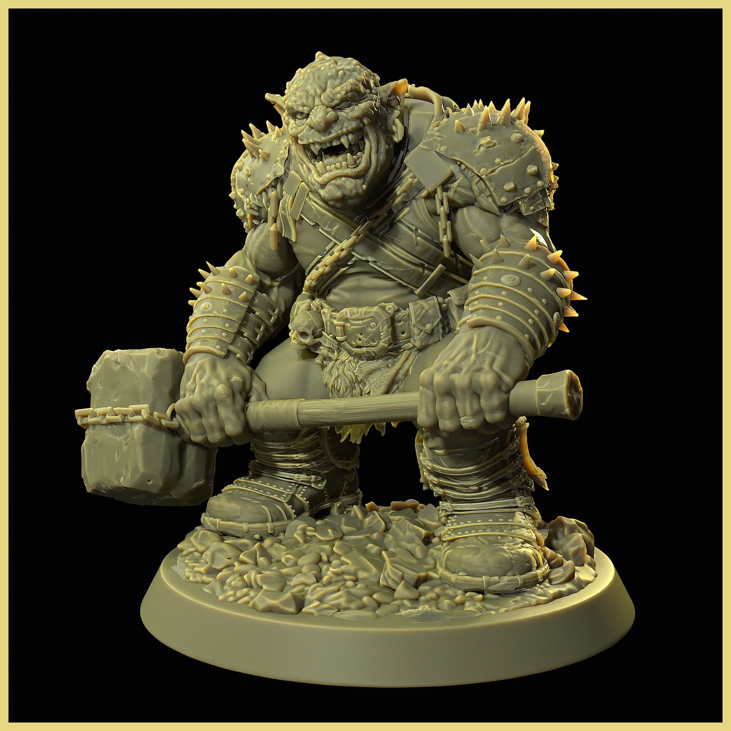 GRIMSPOIL Iron Grin Mob August 2026 STL Instant Download