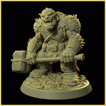 GRIMSPOIL Iron Grin Mob August 2026 STL Instant Download