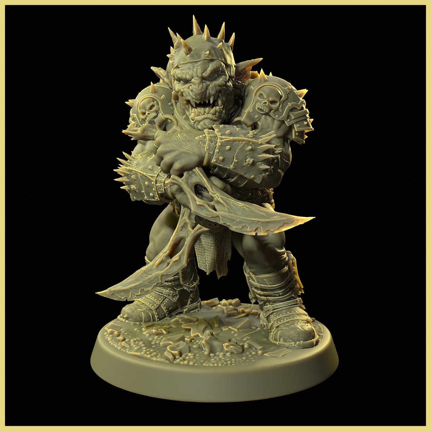 GRIMSPOIL Iron Grin Mob August 2026 STL Instant Download