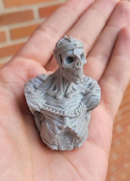 Undead Warrior 3d bust.