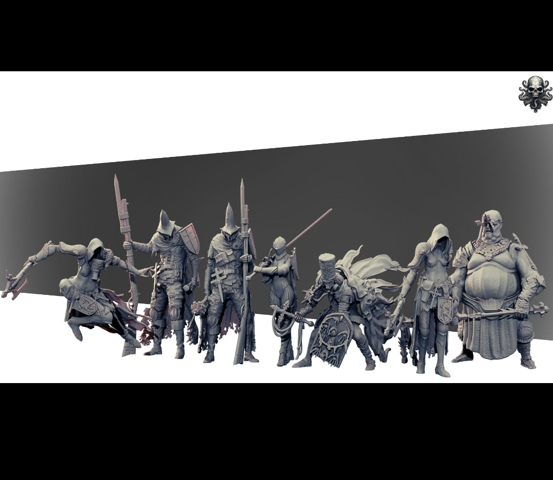 Trench Souls set of 7