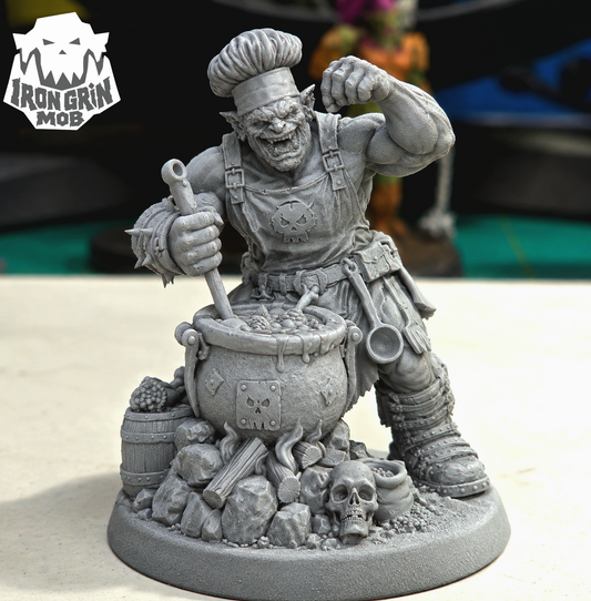 BOSS HOG — THE GRIMSPOIL COOK | 40MM PHYSICAL MINIATURE