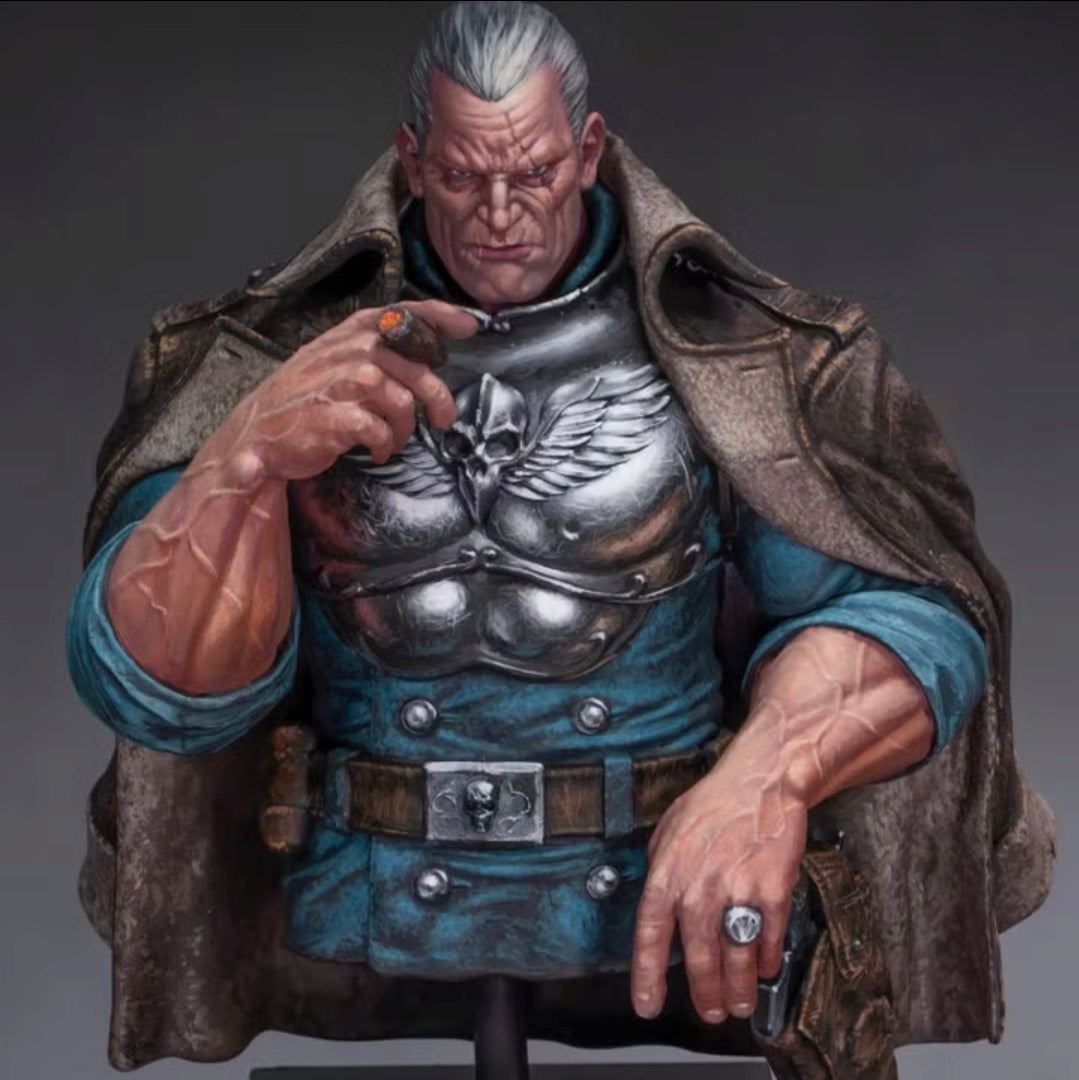 Commander Sebastian Highway “The Vulture” – Premium Resin Bust | Physical 3D Print