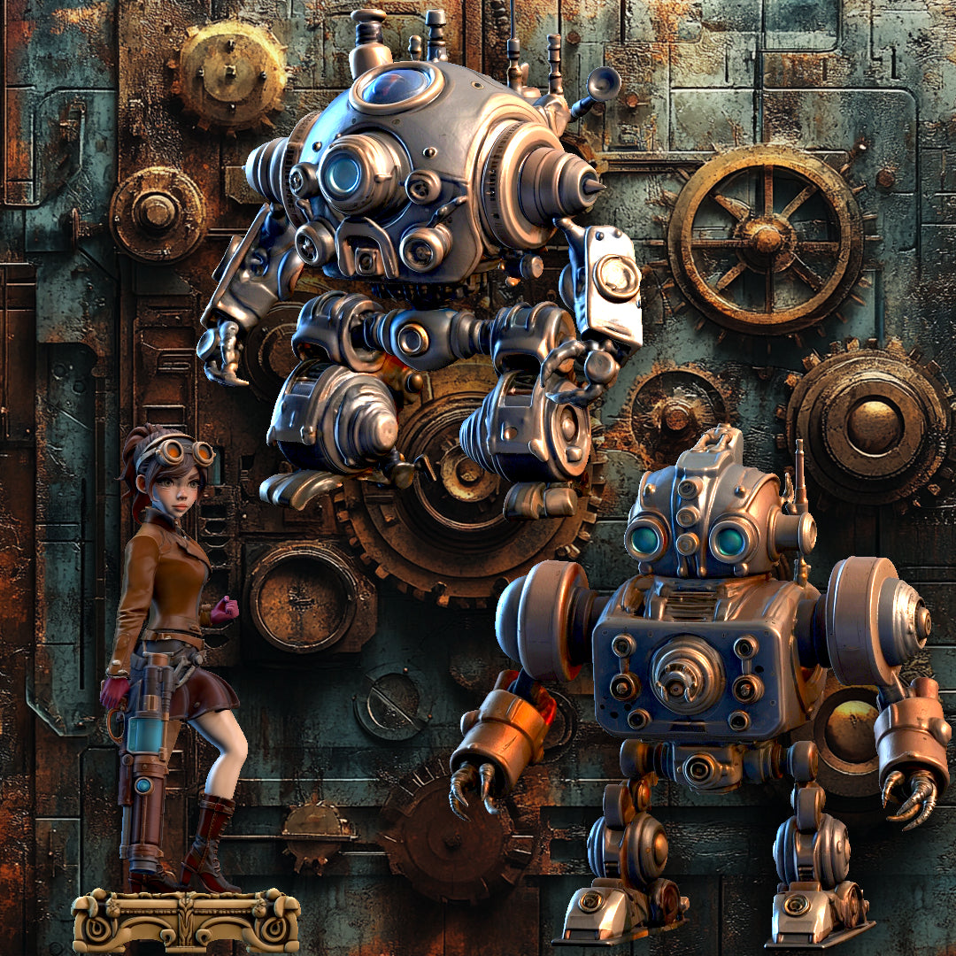 Steampunk Trio